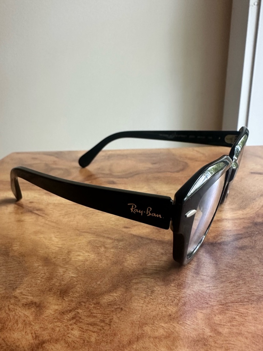 Ray-Ban Black Square Frame Sunglasses - Picture 4 of 6